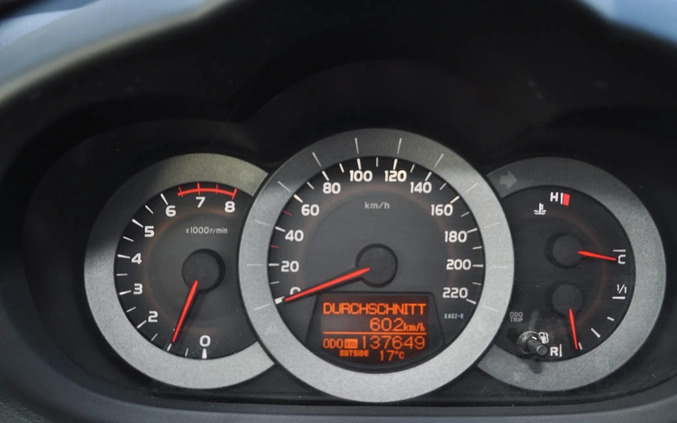 Toyota RAV4 cena 46000 przebieg: 137000, rok produkcji 2009 z Kazimierza Wielka małe 596